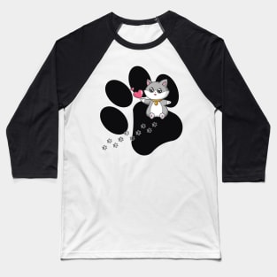 I give you my heart- cat trace Baseball T-Shirt